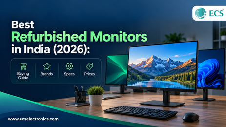 Best Refurbished Monitors in India (2026): Buying Guide, Brands, Specs & Prices