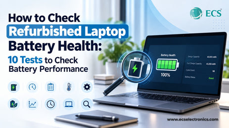 How to Check Refurbished Laptop Battery Health: 10 Tests to Check Battery Performance