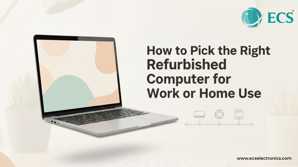 Computer Work Pick How to Pick the Right Refurbished Computer for Work or Home Use ā ECS Store