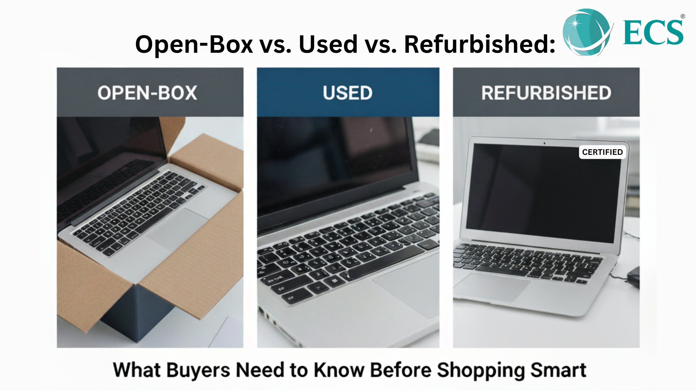 Open-Box vs. Used vs. Refurbished: What Buyers Need to Know Before Shopping Smart