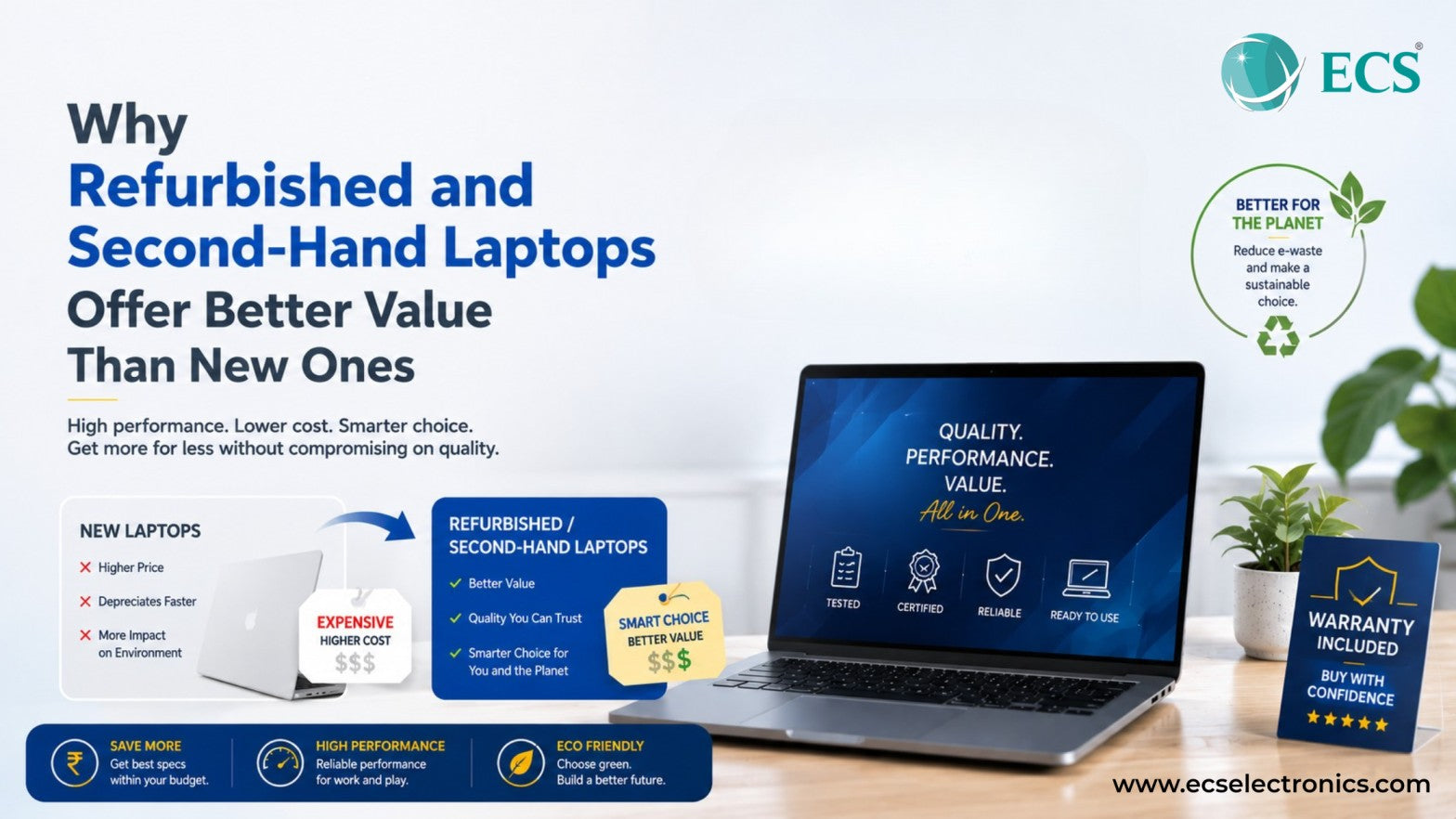 Why Refurbished and Second-Hand Laptops Offer Better Value Than New Ones